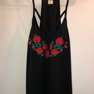 Rose detail tank XL